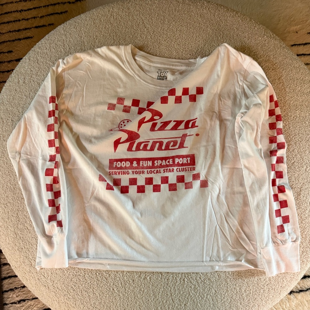 Disney Pixar Toy Story Pizza Planet Graphic L/S Tee